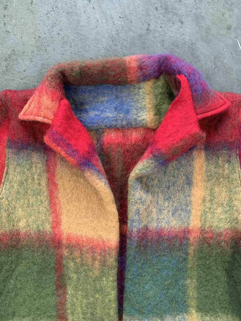 Mohair Blanket Camp Shirt