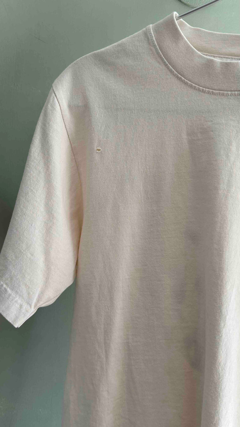 Racing Tee in Antique White