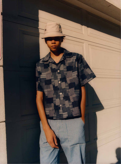 Denim Camp Shirt in Indigo