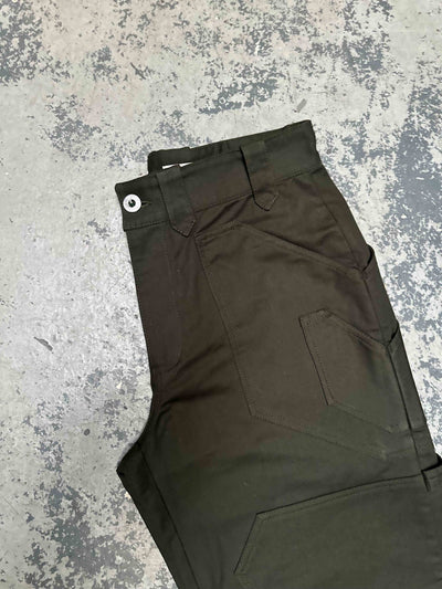 Brushed Utility Pocket Pant in Forest