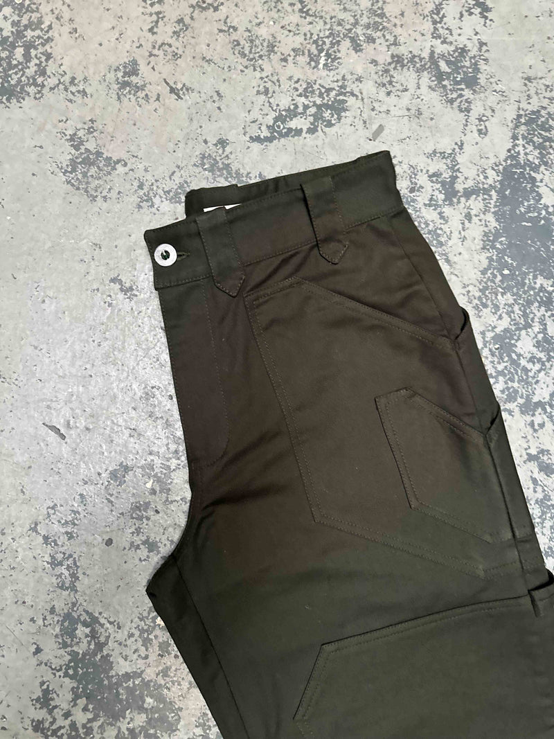 Brushed Utility Pocket Pant in Forest