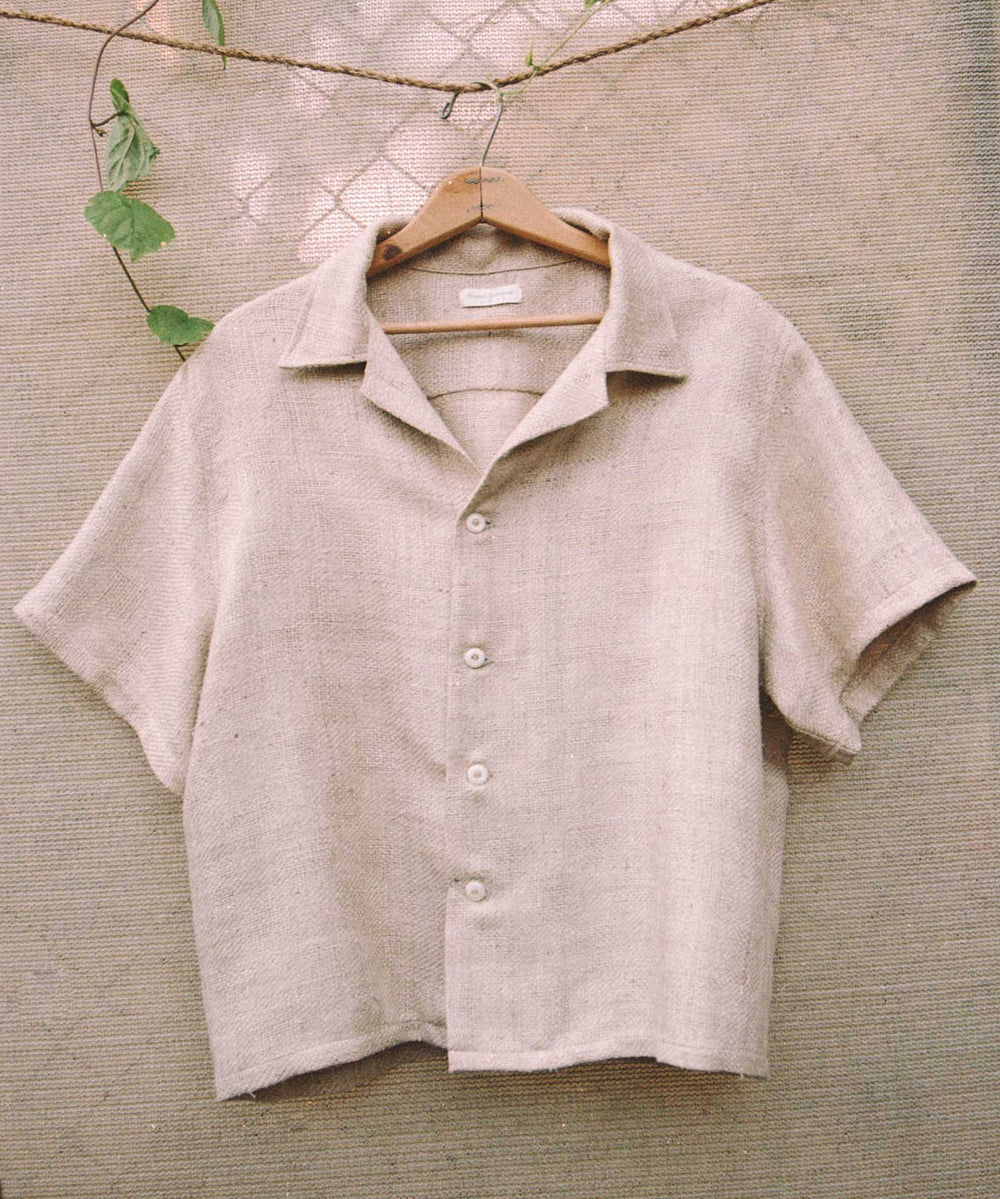 Burlap Camp Shirt