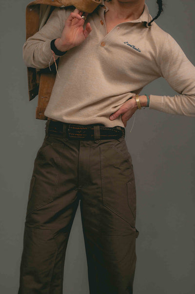 Ripstop Utility Pocket Pant in Cocoa