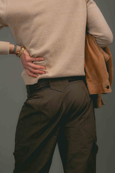 Ripstop Utility Pocket Pant in Cocoa