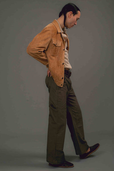 Ripstop Utility Pocket Pant in Cocoa
