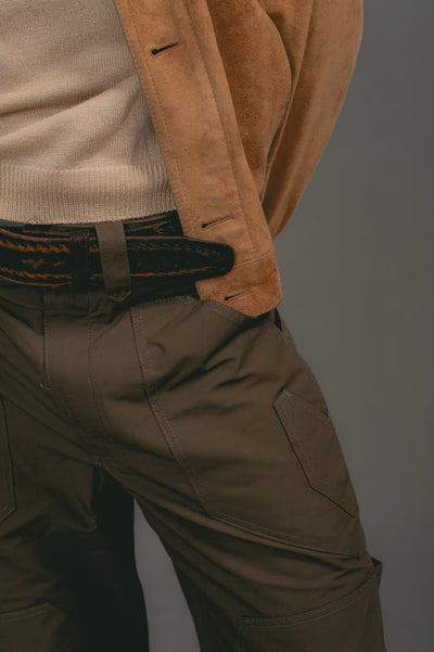 Ripstop Utility Pocket Pant in Cocoa